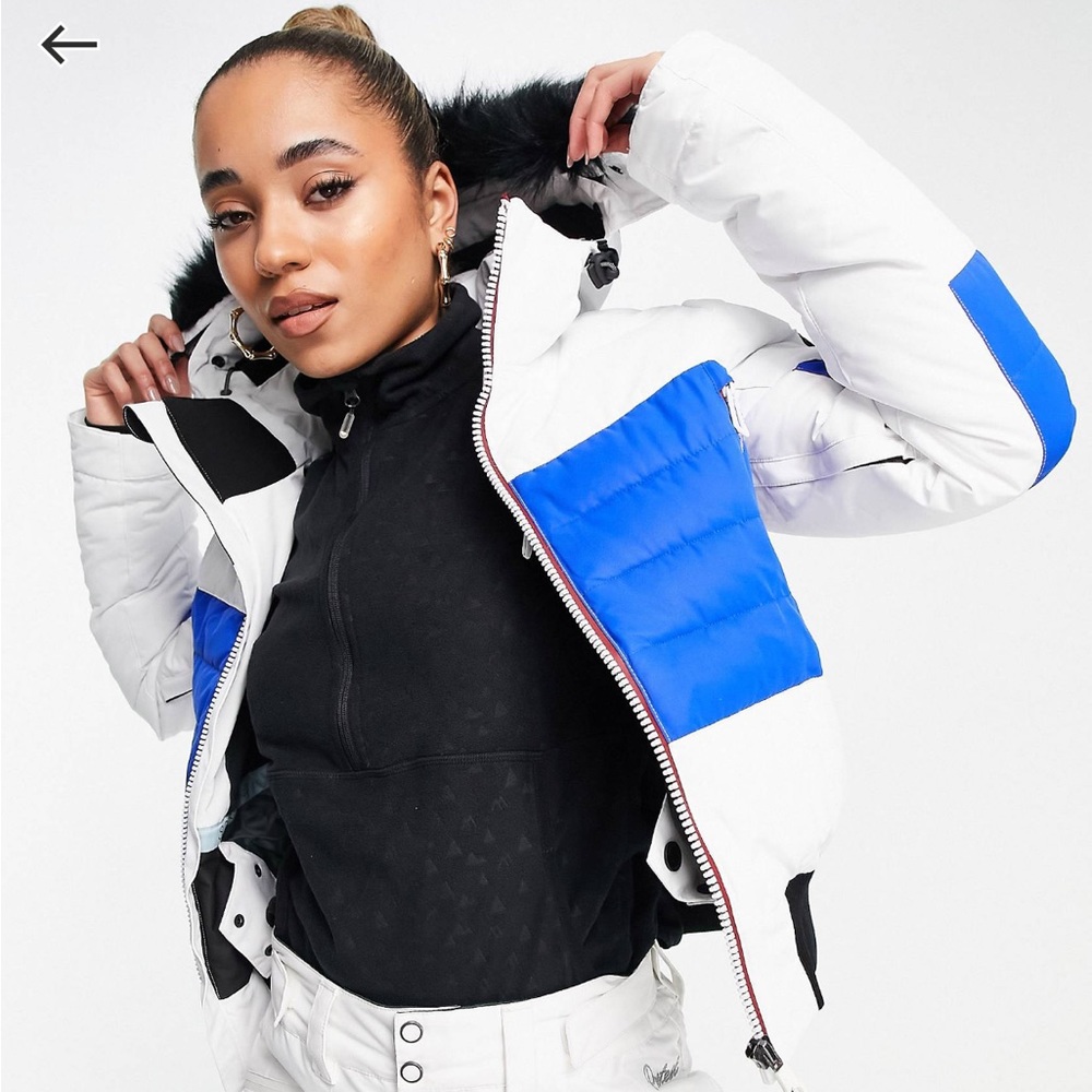 Padded Ski Jacket w faux fur hood